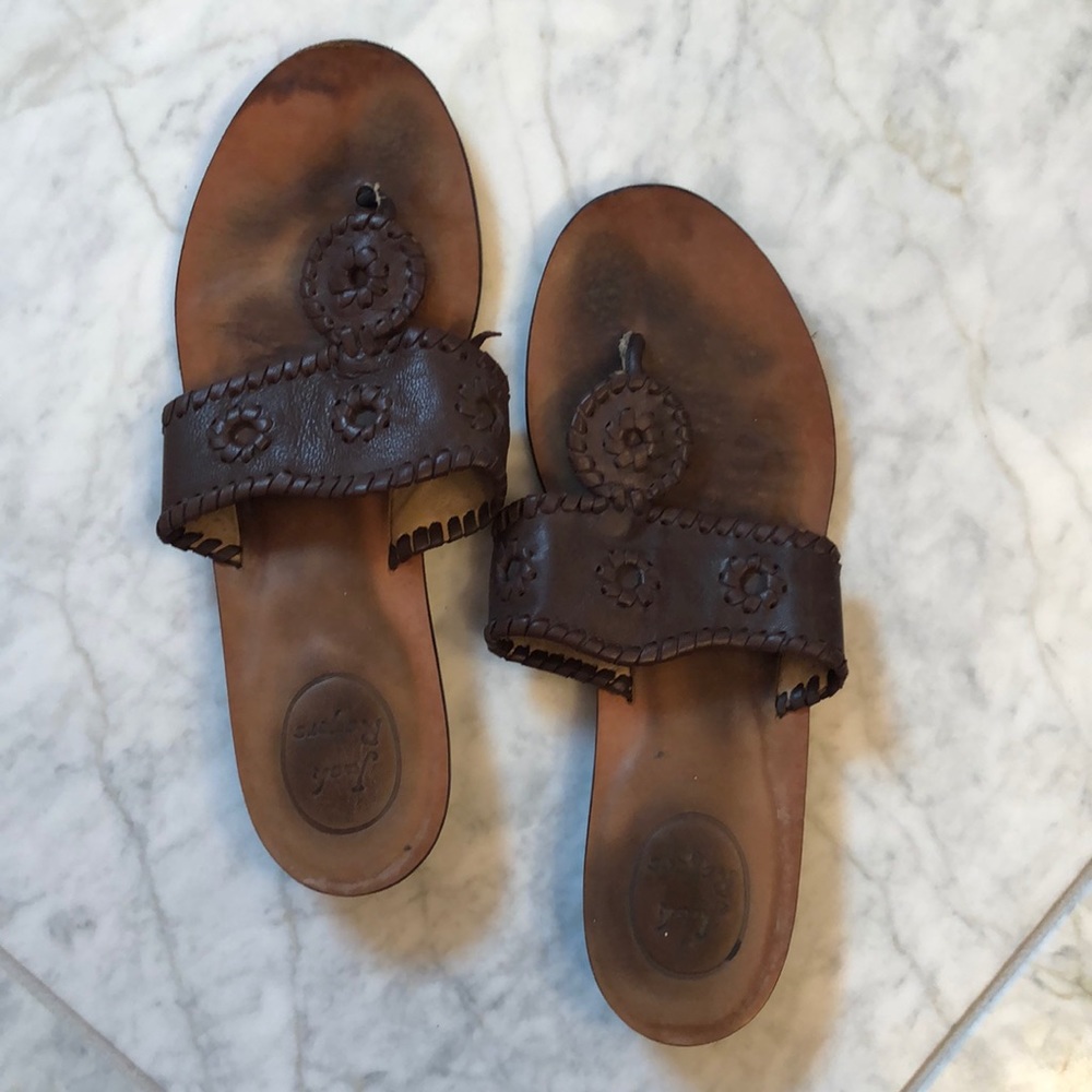 Jack Rogers Capri sandal in espresso